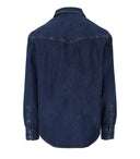 Diesel D Ocean Blue Denim Western Shirt