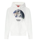 Diesel  Ginn Welt White Hoodie