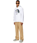 Diesel  Ginn Welt White Hoodie
