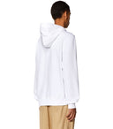 Diesel  Ginn Welt White Hoodie