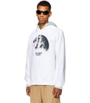 Diesel  Ginn Welt White Hoodie
