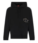 Diesel Macs Hood L4 Black hoodie