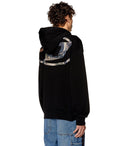 Diesel Macs Hood L4 Black hoodie