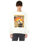 Diesel  Macs Poff Off White Sweatshirt
