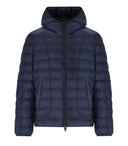 Diesel W Scottys Blue z kapturem wyściełana kurtka