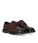 Doucal's Inca Brown Derby Lace Up Shoe