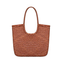 Dragon Diffusion Diagonal Triple Jump Tan Shoulder Bag