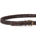 Dragon Diffusion Single Link Dark Brown Belt