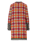 Cappotto multicolore dsquared2 acido bouclor