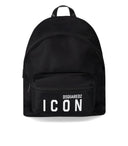 Dsquared2 Be Icon Black Backpack