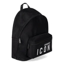 Dsquared2 Be Icon Black Backpack