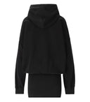Dsquared2 Black Hooded Dress