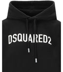 Dsquared2 Black Hooded Dress