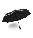 Czarny parasol Dsquared2 z logo