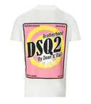 Dsquared2 Cool Fit Dsq2 White T Shirt