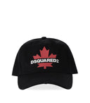 Dsquared2 D2 Leaf Black Baseball Cap