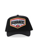 Dsquared2 D2 Logo Black Baseball Cap