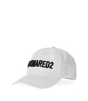 Dsquared2 D2 Logo White Baseball Cap