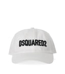 Dsquared2 D2 Logo White Baseball Cap