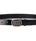 Czarny pasek dsquared2 DSQ2