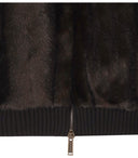 Dsquared2 Kunstfell D2 Brown Bomberjacke