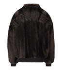 Dsquared2 Kunstfell D2 Brown Bomberjacke
