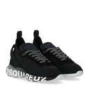 Dsquared2 Fly Black Sneaker With Logo