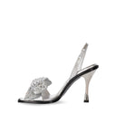 Dsquared2 Holiday Party Silver Heeled Sandal