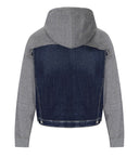 Dsquared2 Hybrid Melange Grey Denim Jacket