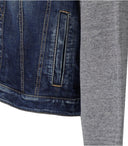 Dsquared2 Hybrid Melange Grey Denim Jacket