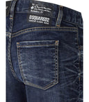 Dsquared2 Medium Waist Flare Blue Jeans