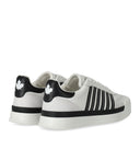 Dsquared2 New Jersey White And Black Sneaker