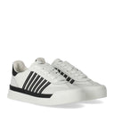 Dsquared2 New Jersey White And Black Sneaker