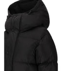 Dsquared2 Puff Black Hooded Puffer With Belt