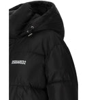 Dsquared2 Puff Black Puffer Jacket