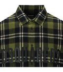 Dsquared2 Regular Tartan Green Shirt