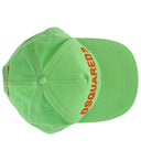 Dsquared2 Technicolor Acid Green Baseball Cap