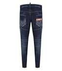 Dsquared2 Tidy Biker Blue Jeans