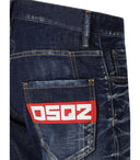 Dsquared2 Tidy Biker Blue Jeans