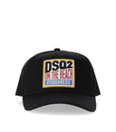 Dsquared2 Tropical Black Baseball Cap