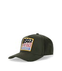 DSQUARED2 Tropical Military Green Baseball Cap