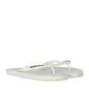 Chanclas blancas dsquared2 con logotipo