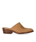 Ducio del Duca Maverik Western Tan Mule