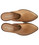 Ducio del Duca Maverik Western Tan Mule