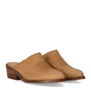 Ducio del Duca Maverik Western Tan Mule