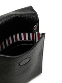 Thom Browne Umhängetasche mit Klappe aus genarbtem Leder