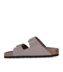 Birkenstock亚利桑那州大扣高光泽褪色的紫色凉鞋
