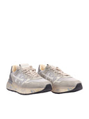 Premiata Weiße Turnschuhe Mick0.1 Hellgrau