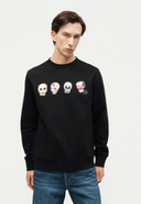 Paul Smith Mens Casual Fit Sweatshirt Skulls