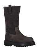 La Rose Stivale Camoscio 100% Made In Italy